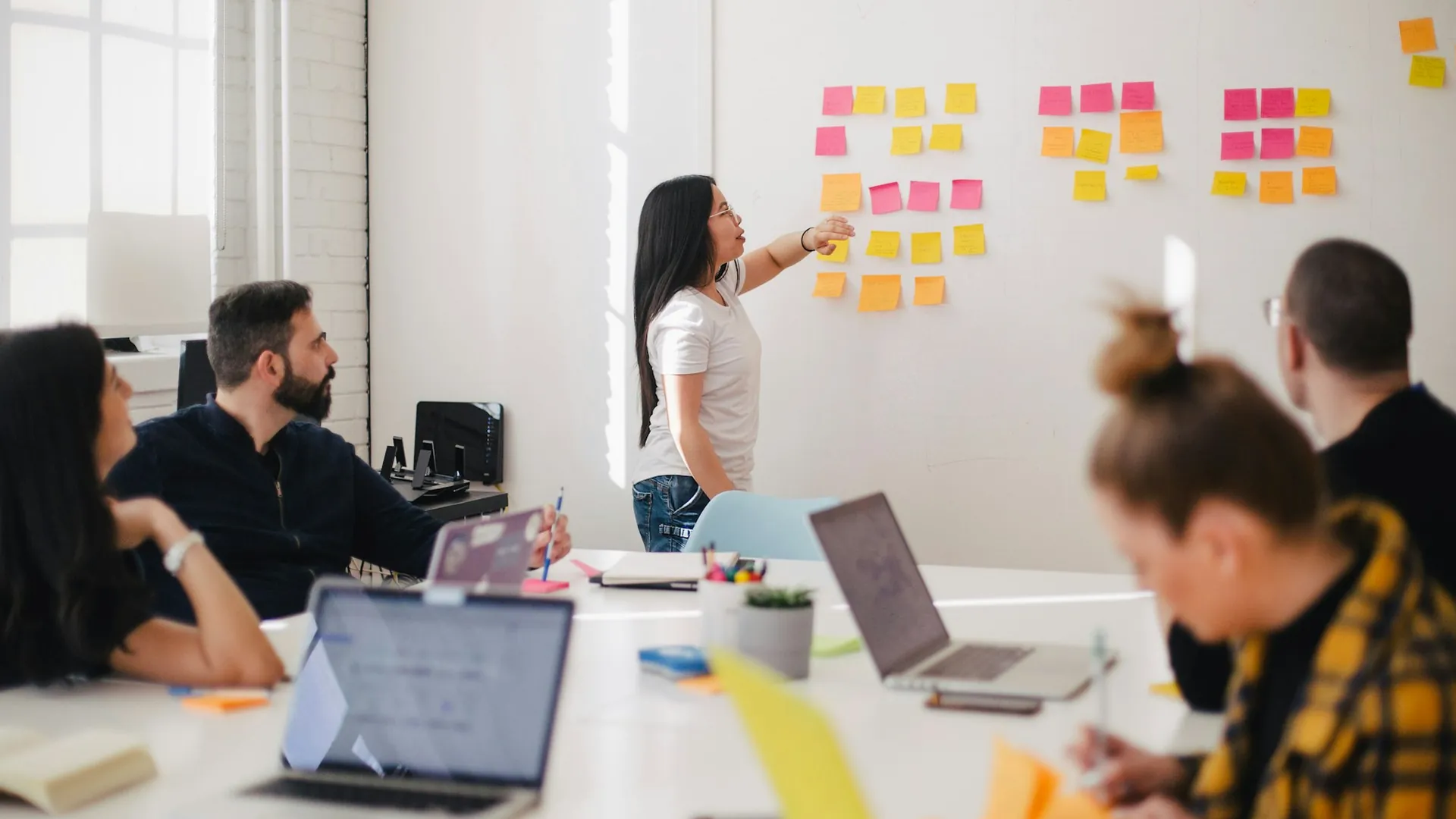 Restaurant growth consultants working with an owner team
